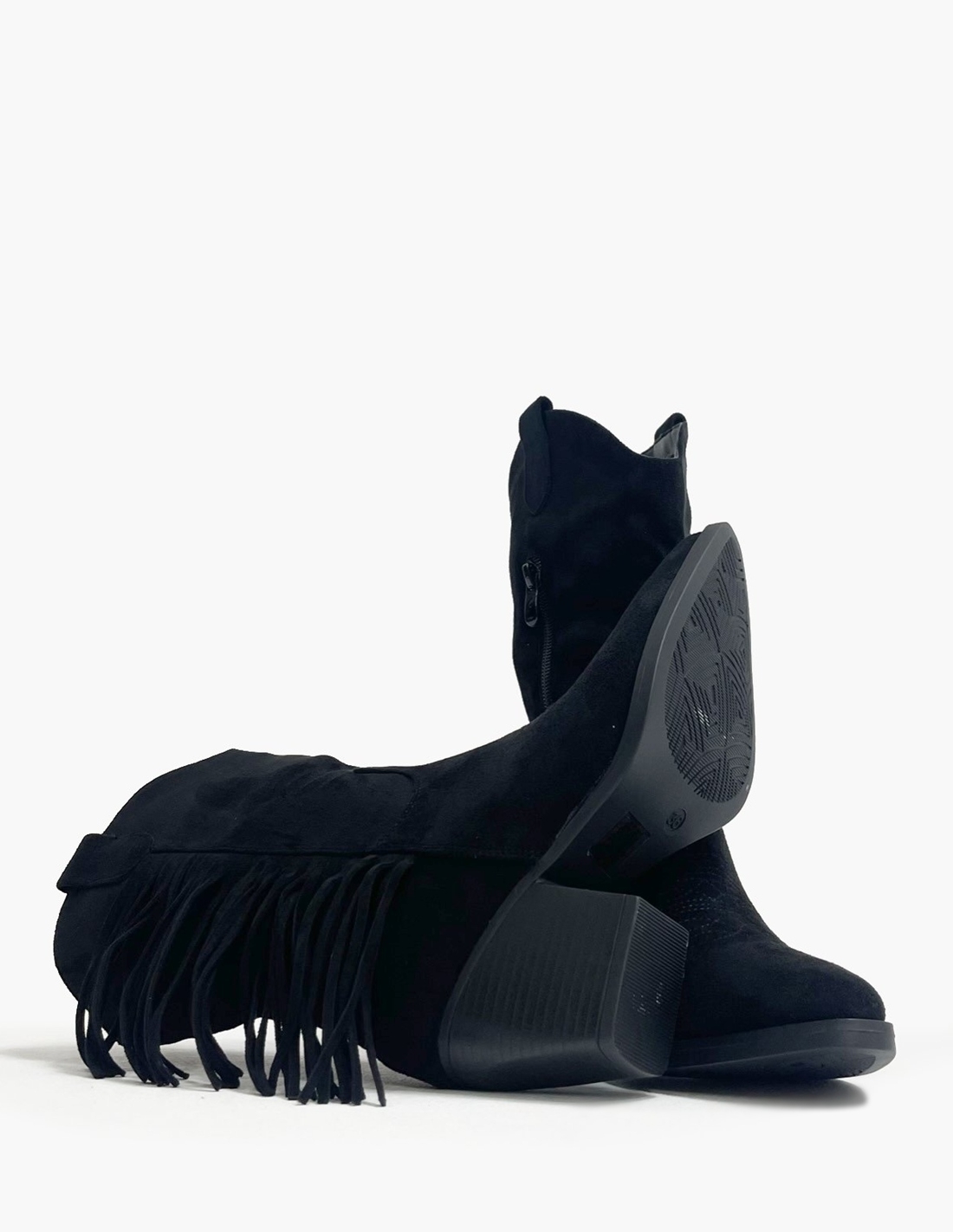 Botas estilo cowboy negras Botas estilo cowboy negras