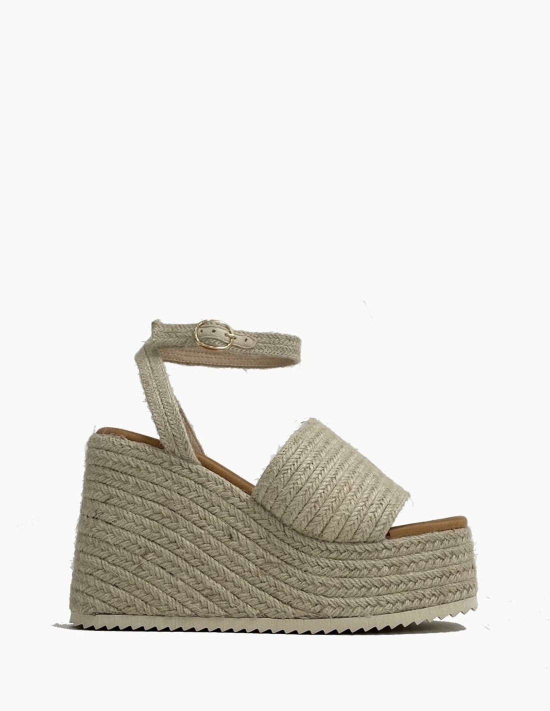 Cuñas Mujer - Beige con...