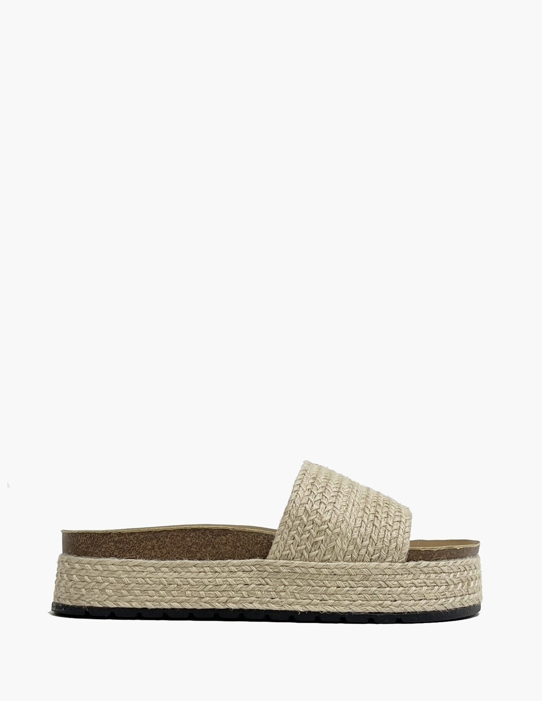 Sandalias de esparto - Beige