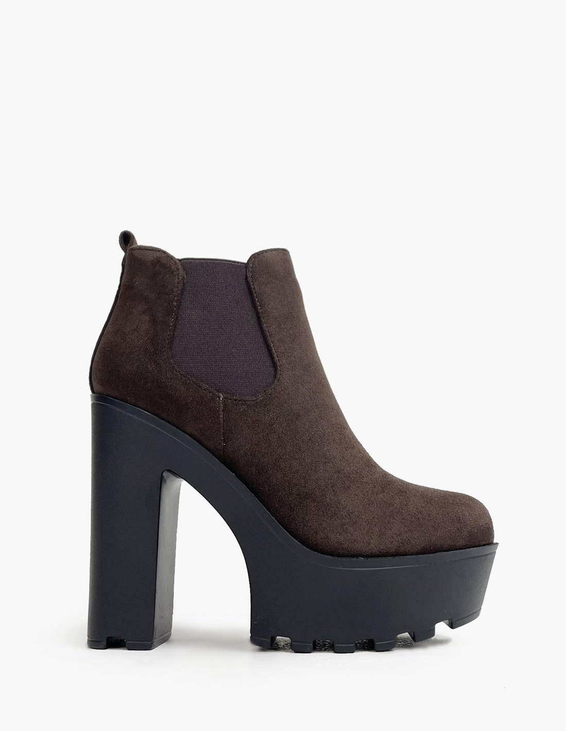 Botas Antelina Marrón de...
